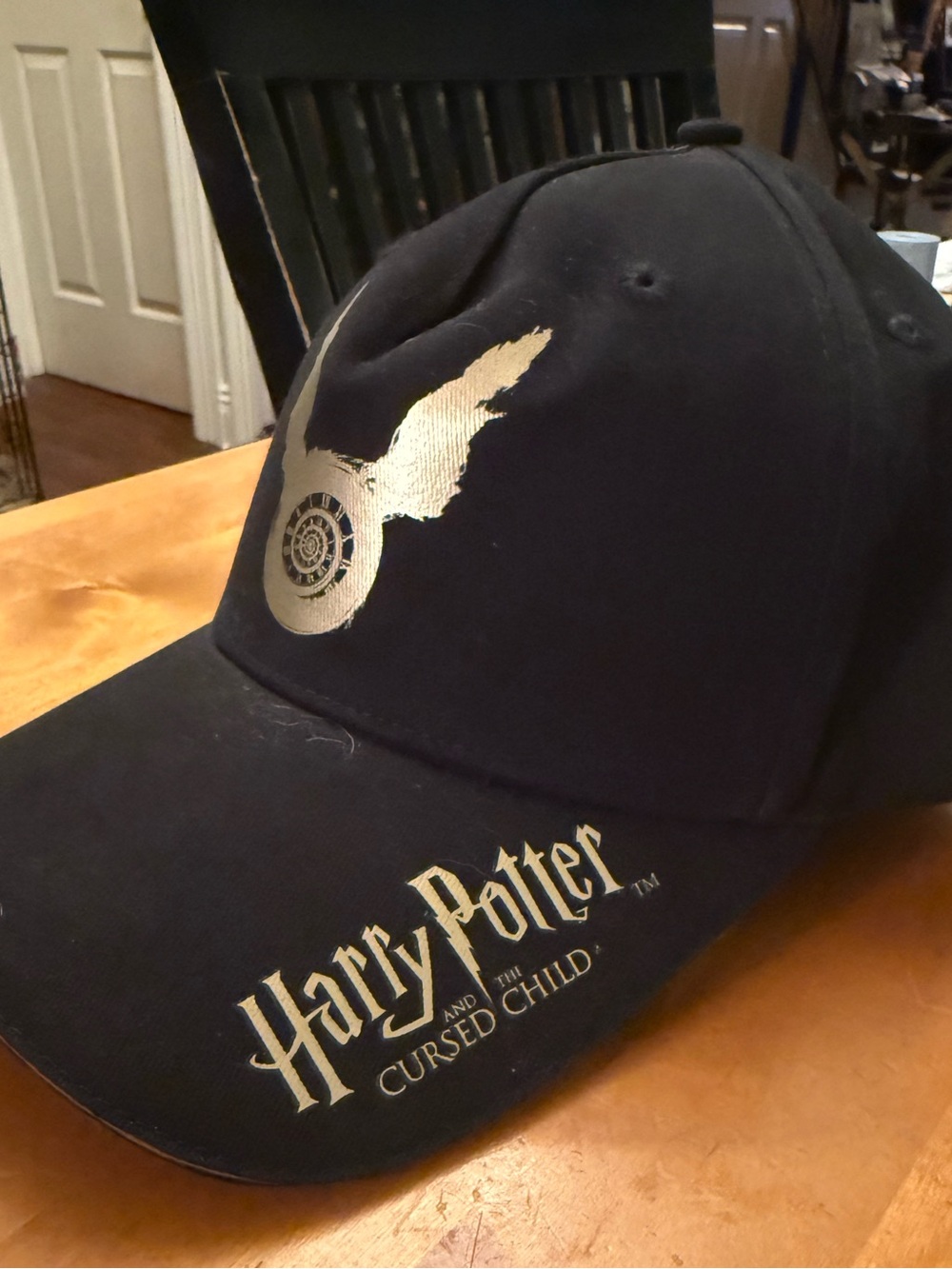 Exclusive Broadway Harry Potter and the Cursed Child Black Baseball Cap